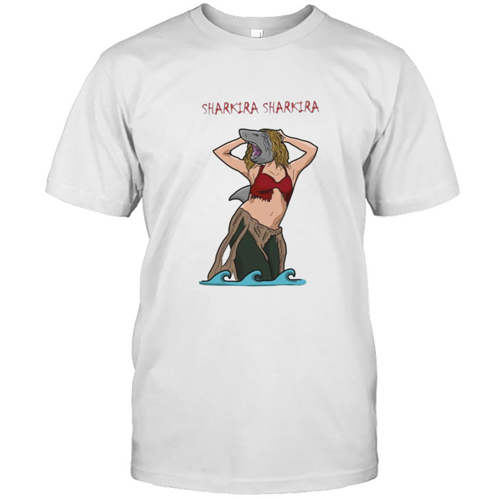 Sharkira Funny Design Waka Waka Song World Cup shirt