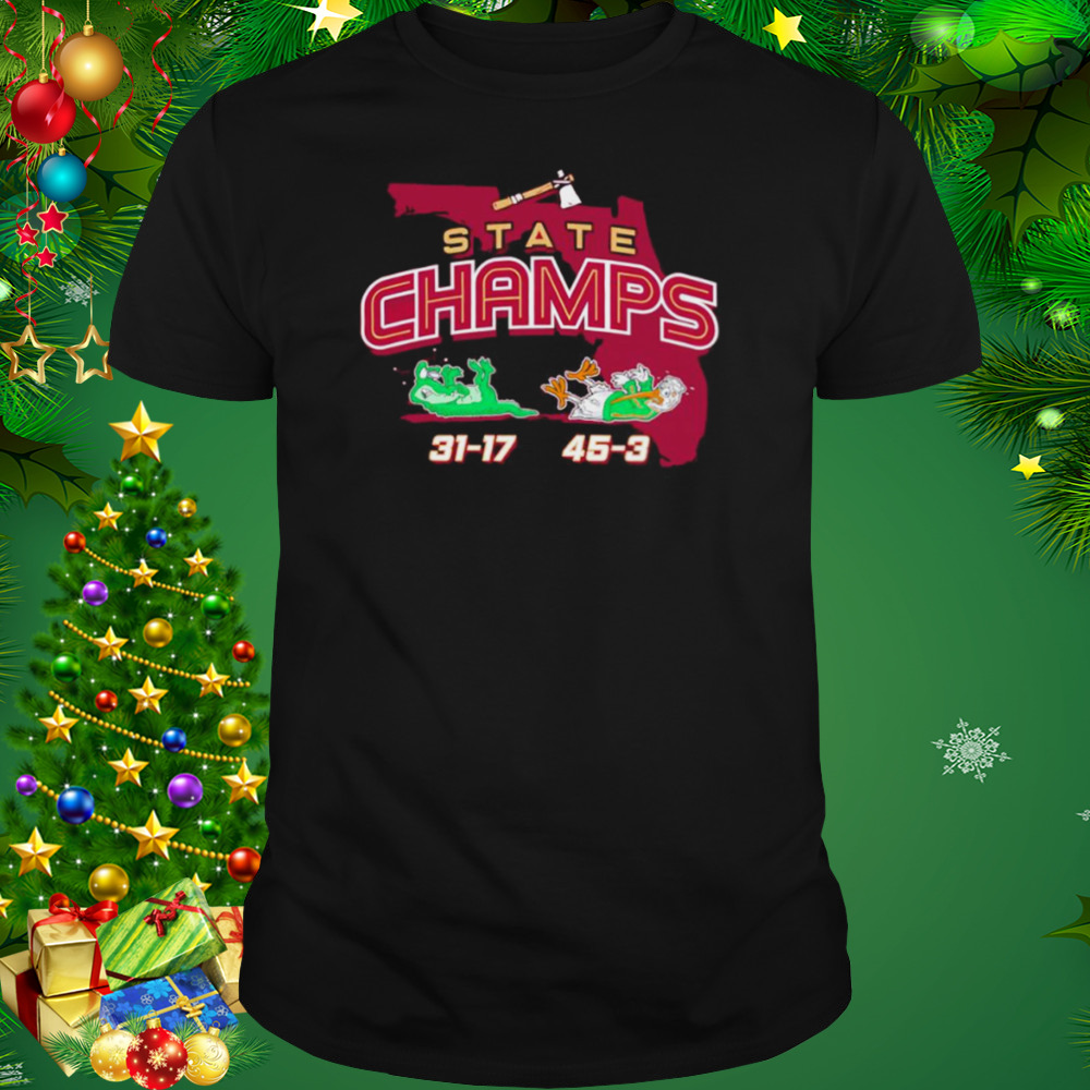 State Champs Florida State Fans shirt