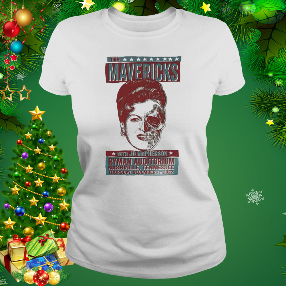 The mavericks tennessee dec 1st 2022 ryman auditorium shirt 2 Women's shirt