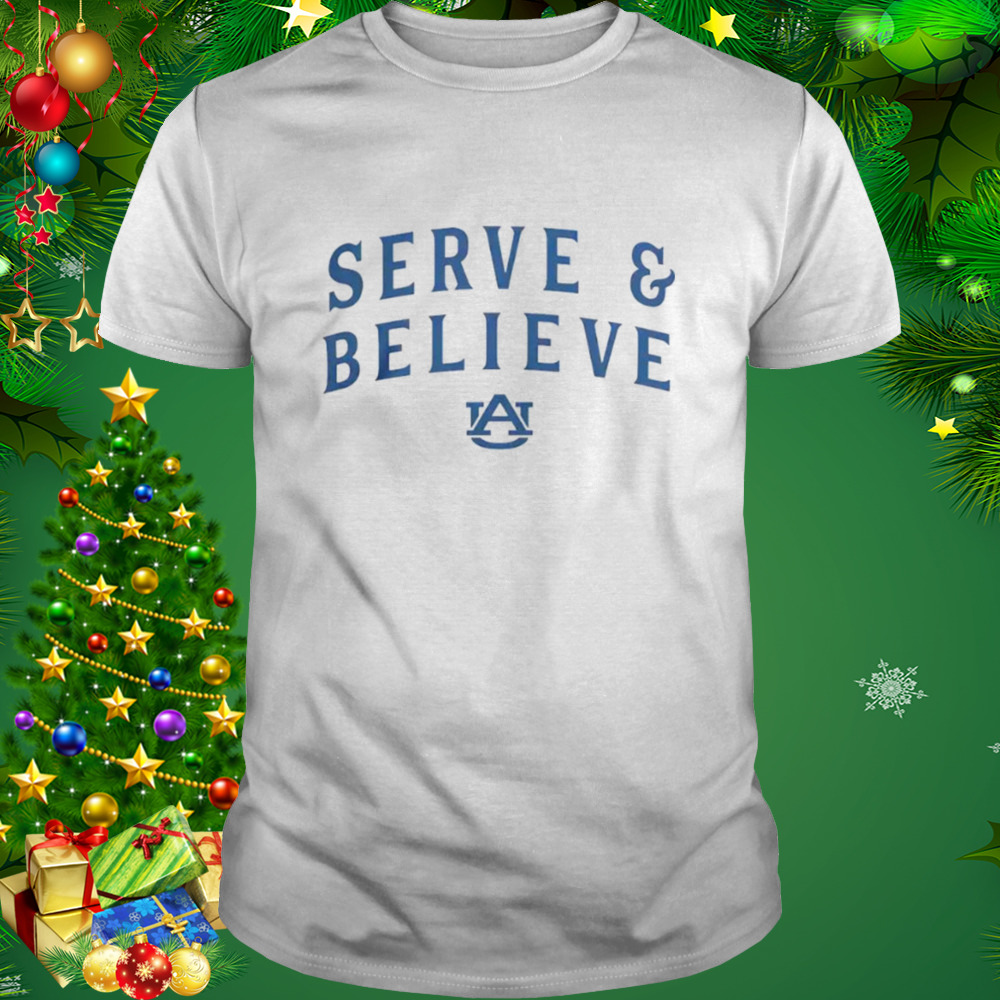 Under Armour Auburn The Serve Believe Adult shirt 1 Unisex shirt
