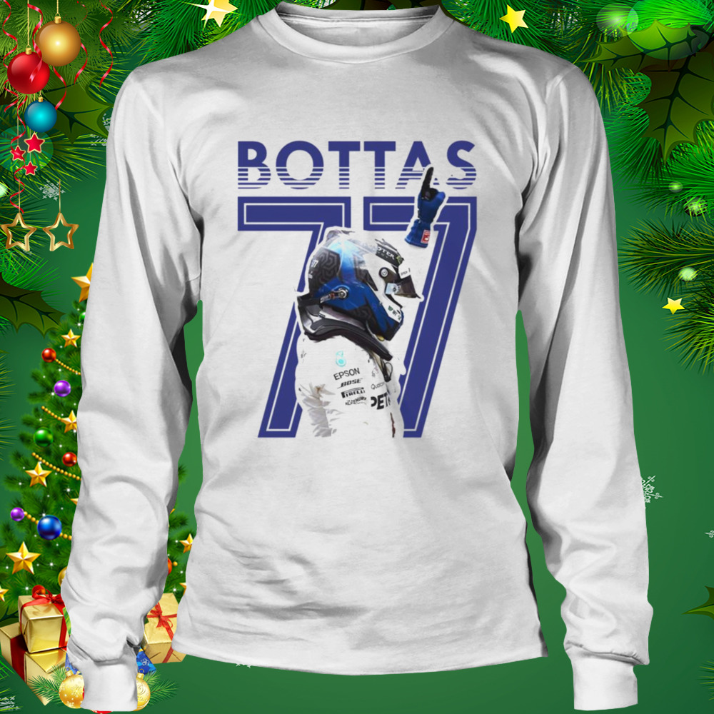 Valtteri Bottas Even Harder When shirt 3 Longsleeve shirt