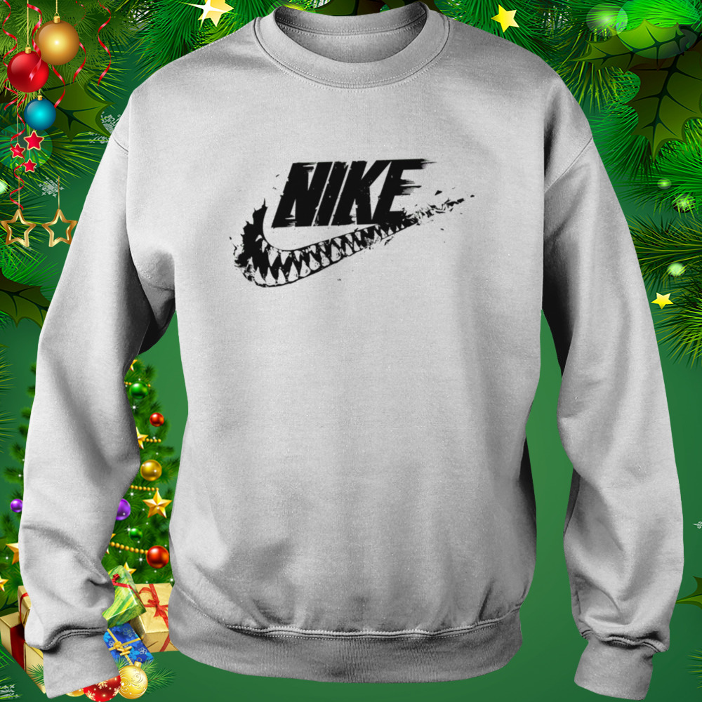 Venom Smile X Nike Logo Black Art shirt 4 Sweat shirt