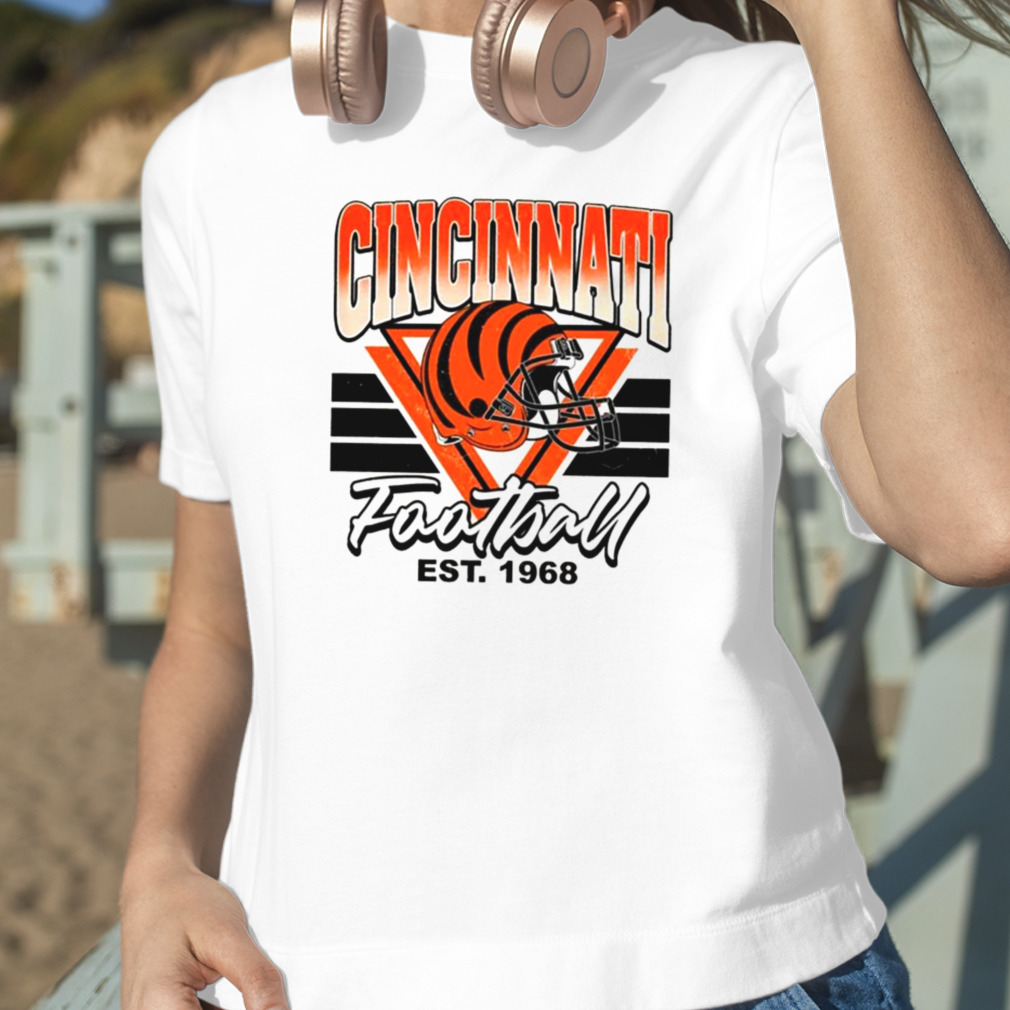 Cincinnati Bengals Football Team Since 1968 Design Unisex T-Shirt - Teeruto