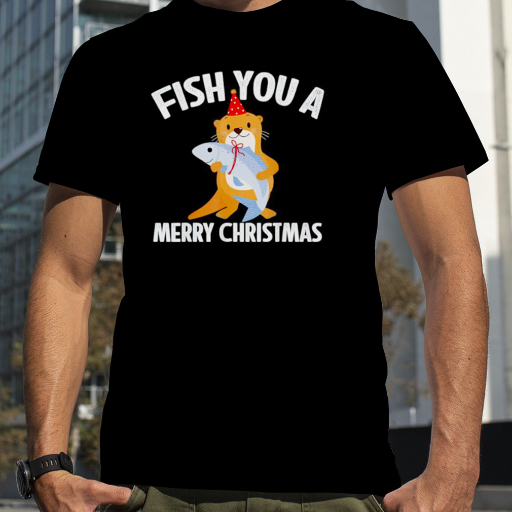 Fish you a Merry Christmas shirt