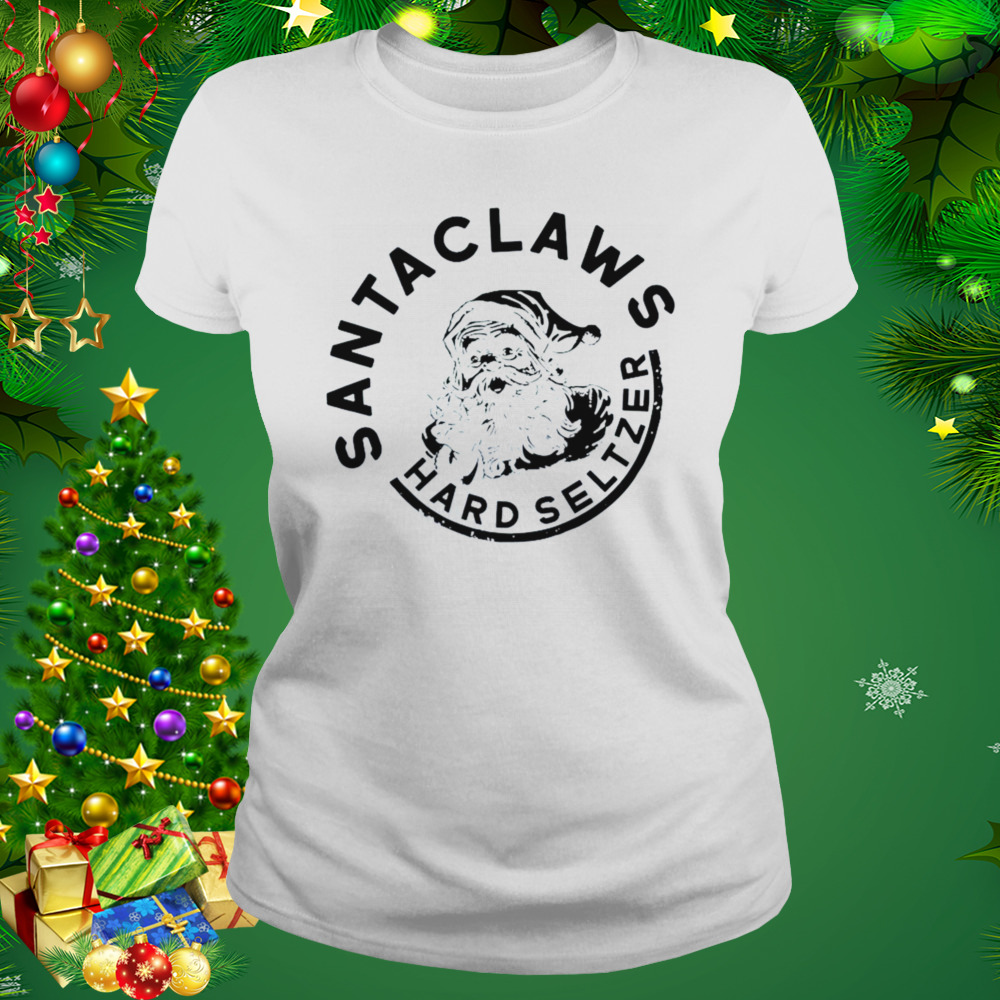 Santa Claws Hard Seltzer Christmas shirt 2 Women's shirt