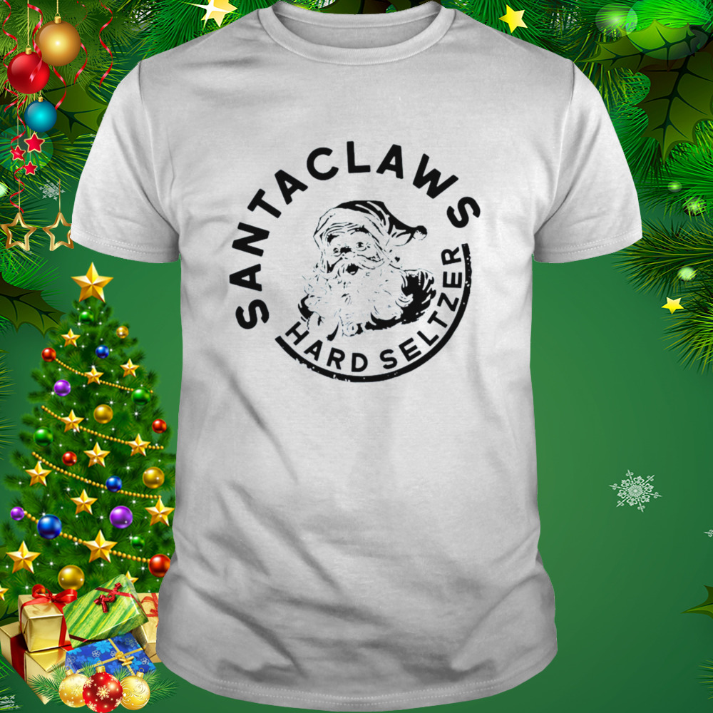 Santa Claws Hard Seltzer Christmas shirt