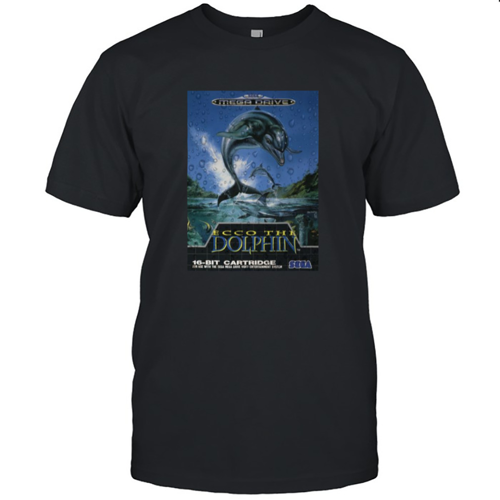 Ecco The Dolphin Mega Drive shirt