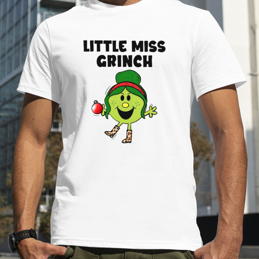 Little Miss Grinch Merry Christmas 2022 shirt
