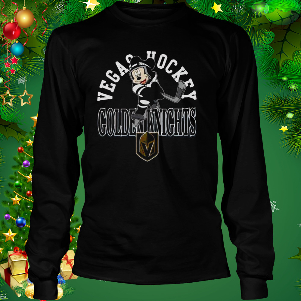 Mickey Mouse Vegas Golden Knights Toddler Putting Up Numbers Shirt 3 Longsleeve tshirt