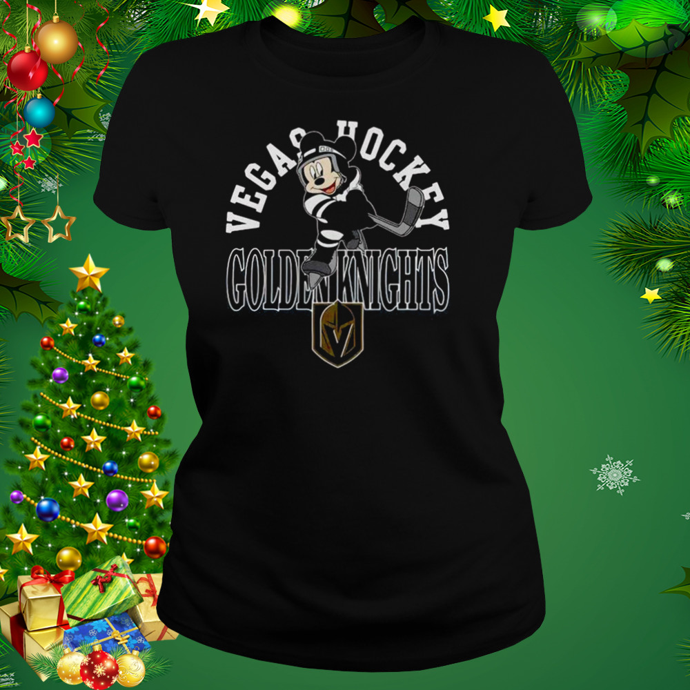 Mickey Mouse Vegas Golden Knights Toddler Putting Up Numbers Shirt 2 Women's tshirt