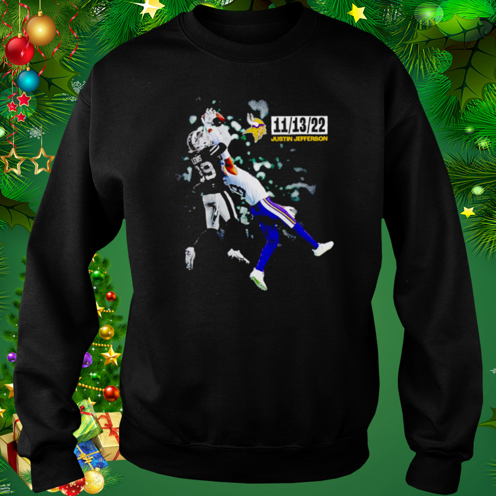 Minnesota Vikings Justin Jefferson Catch shirt 4 Sweat tshirt