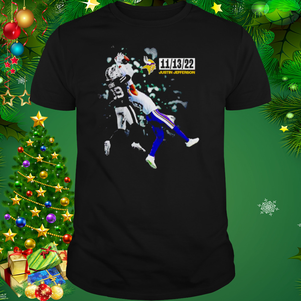 Minnesota Vikings Justin Jefferson Catch shirt 1 Unisex tshirt