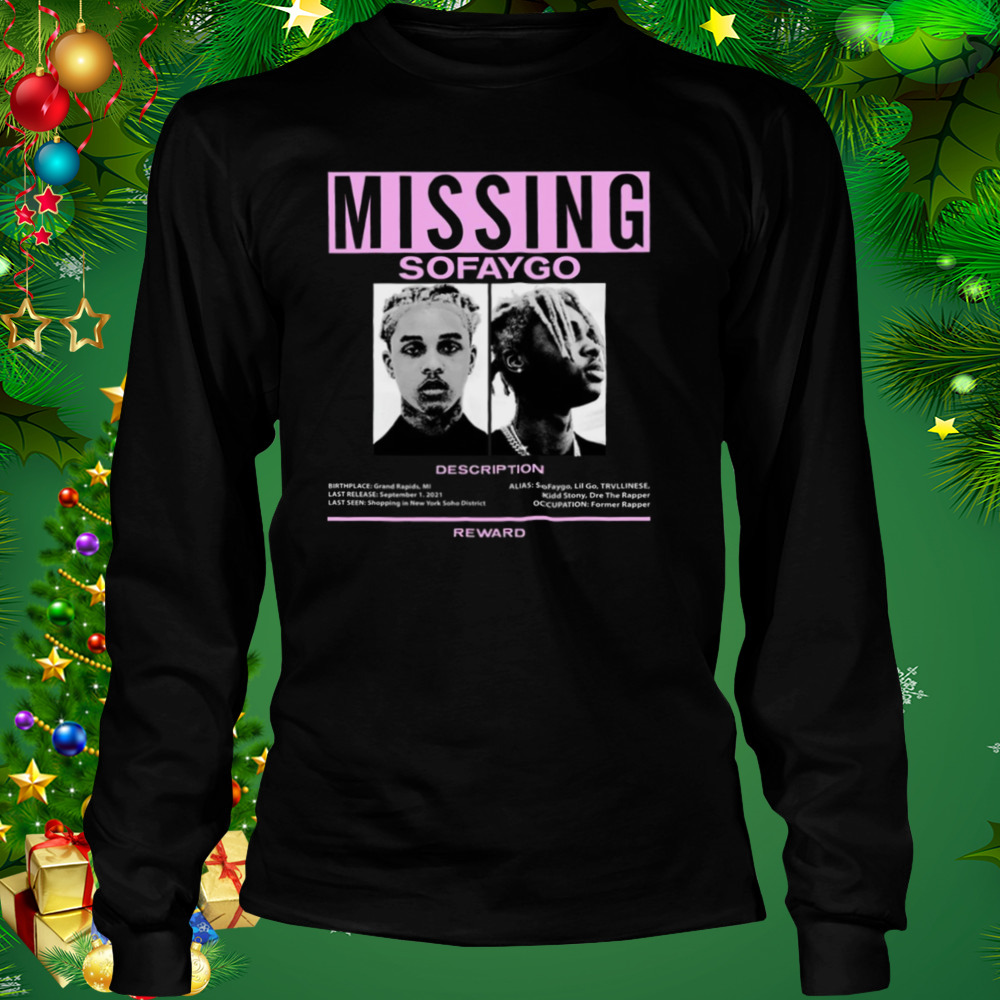 Missing Sofaygo shirt 3 Longsleeve tshirt