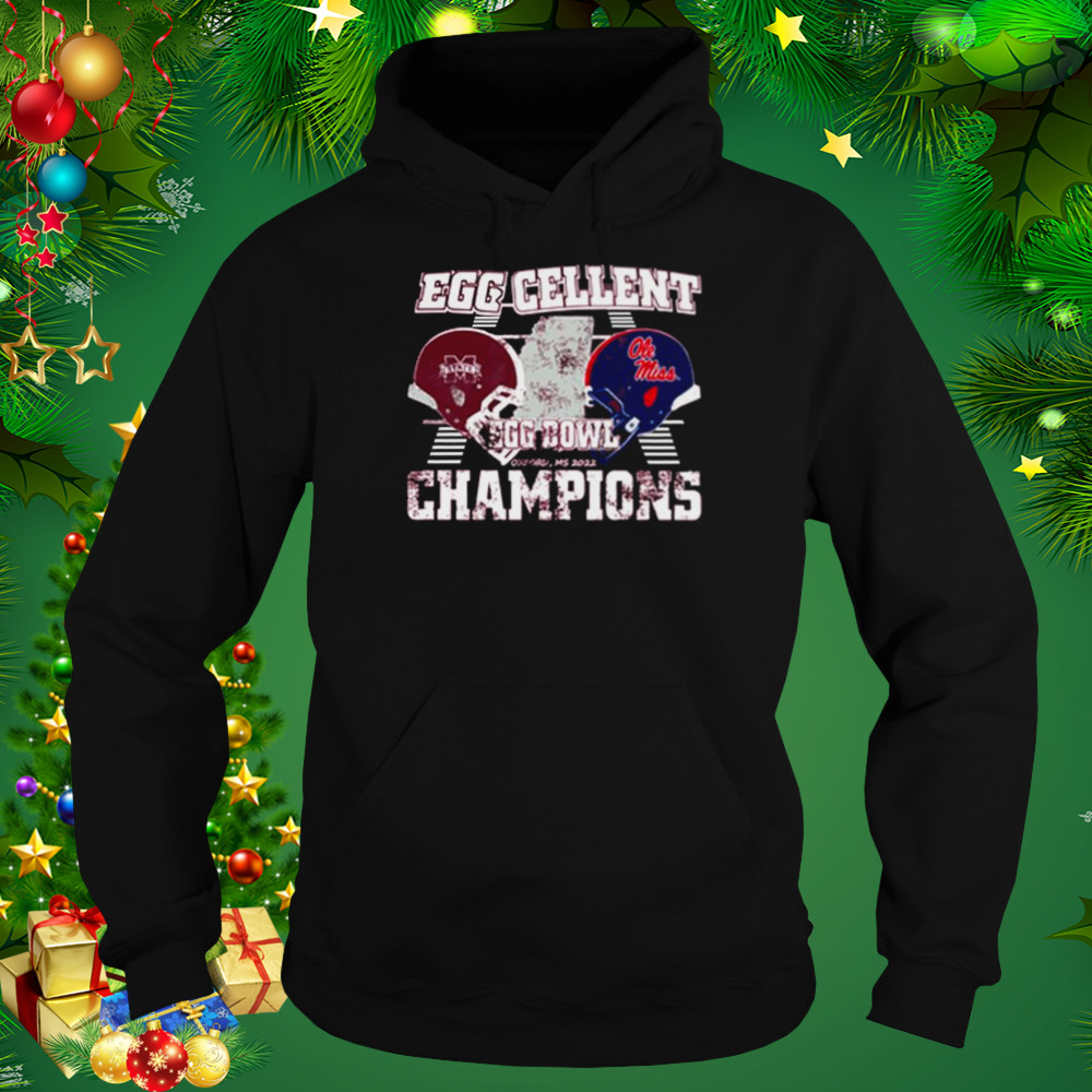 Mississippi State Bulldogs 2022 Egg Cellent Egg BOWL champions shirt 5 Hoodie tshirt