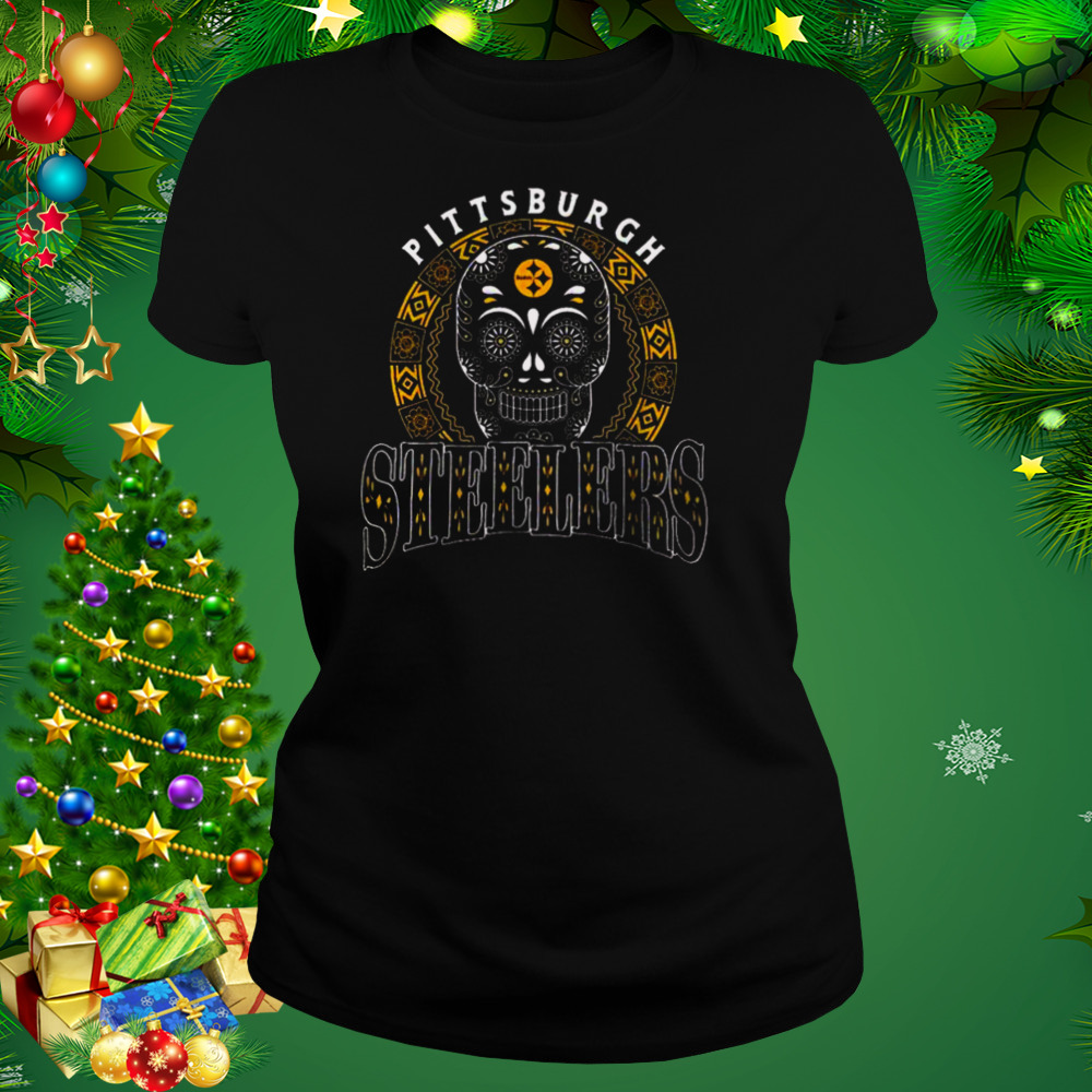 Pittsburgh Steelers Dia de Los Muertos Shirt 2 Women's tshirt