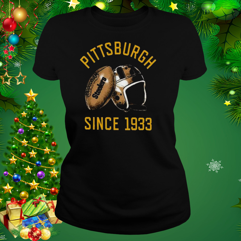 Pittsburgh Steelers Mitchell & Ness Vintage Fleece Shirt 2 Women's tshirt