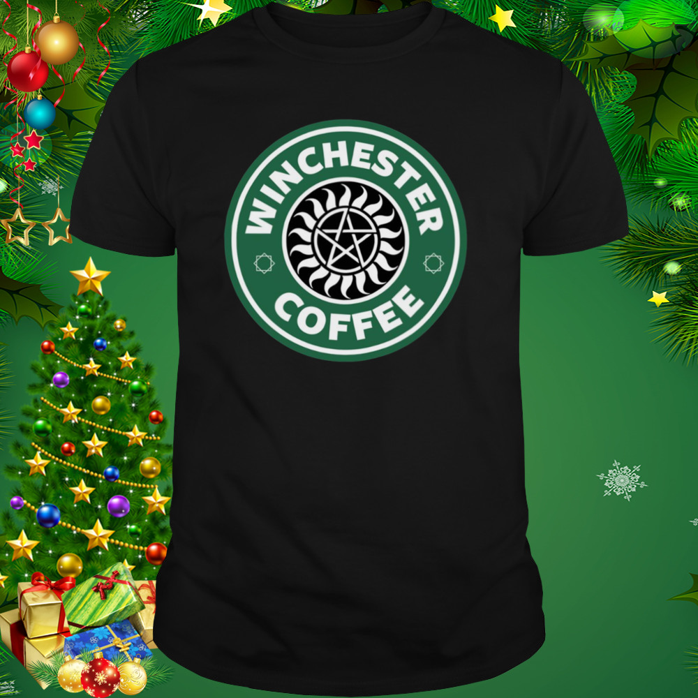 Supernatural Winchester Coffee Starbucks shirt 1 Unisex tshirt