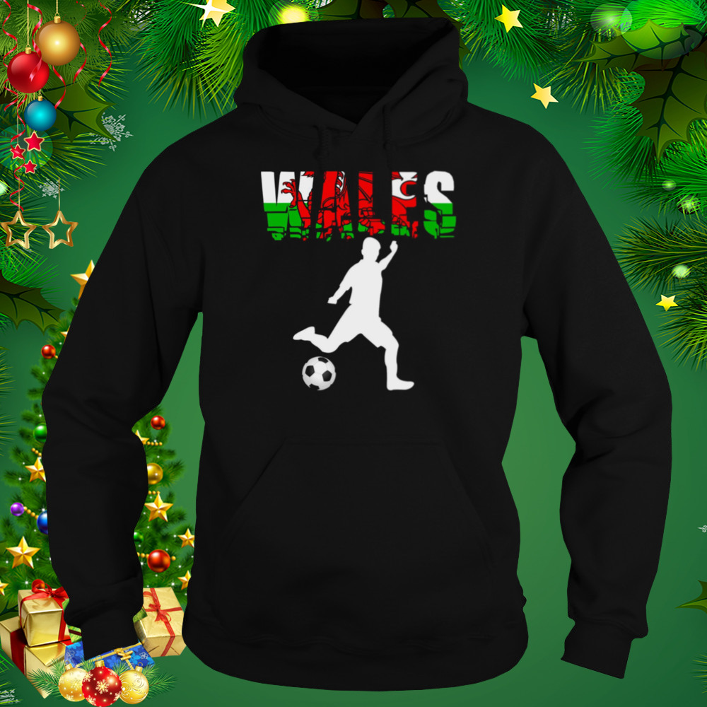 Wales Football With Welsh Soccer Player shirt 5 Hoodie tshirt