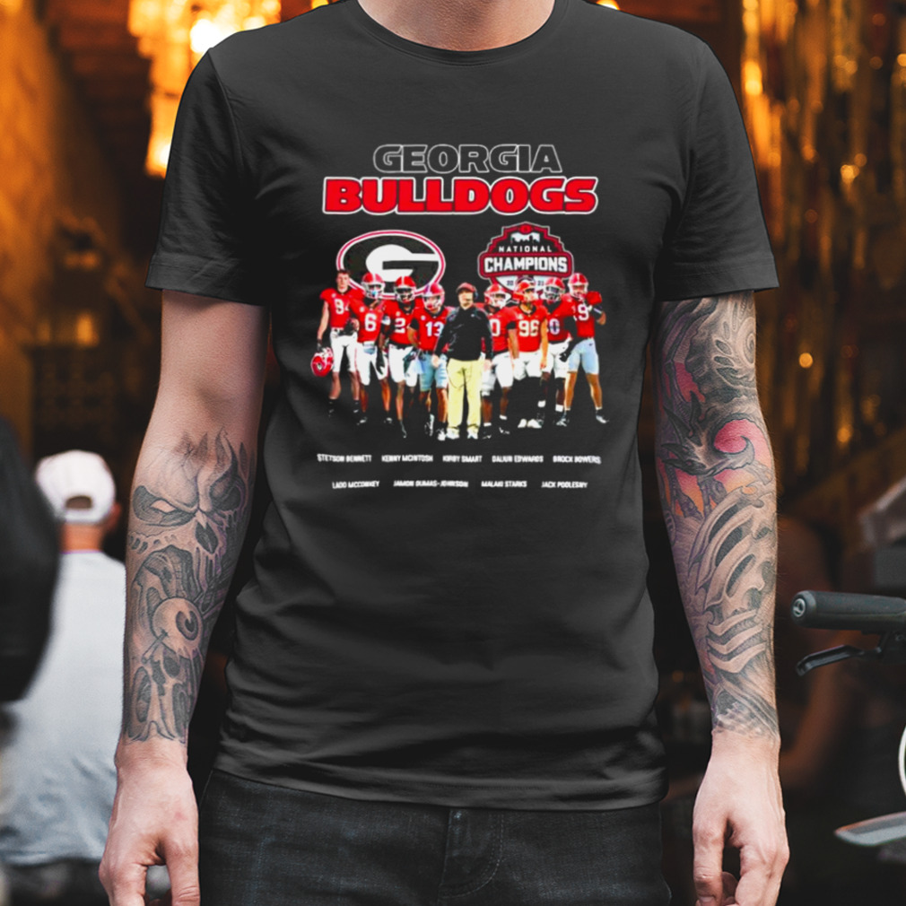 Georgia Bulldogs team baseball 2022 National Champions shirt
