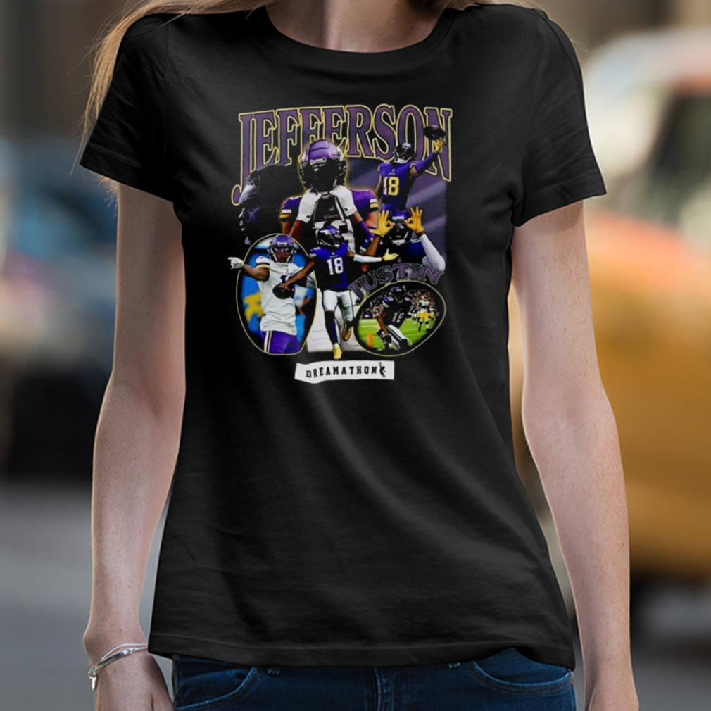 Justin Jefferson Dreams Shirt, Vintage Justin Jefferson T-shirt