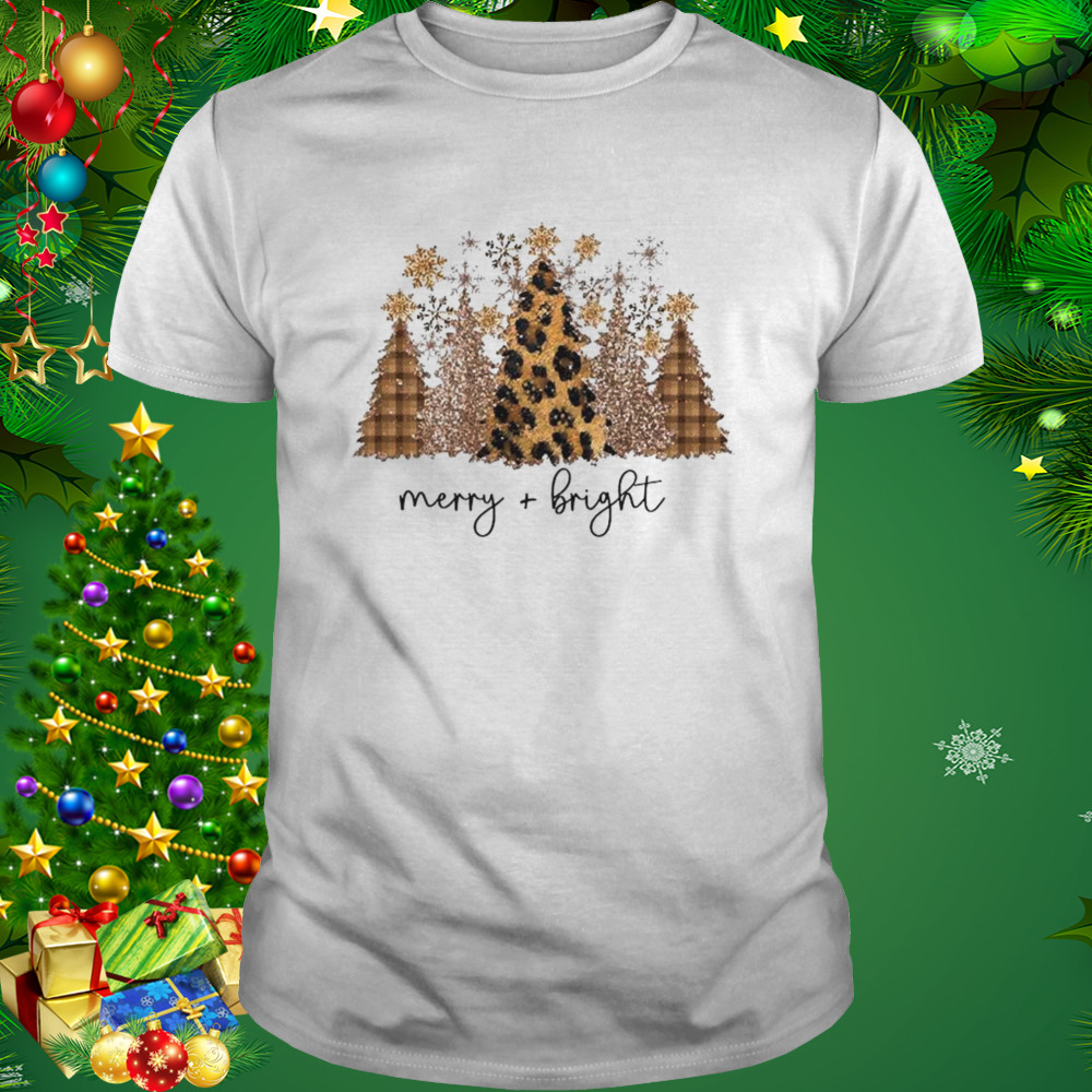 Merry And Bright Tree Christmas 2022 shirt 1 Unisex shirt