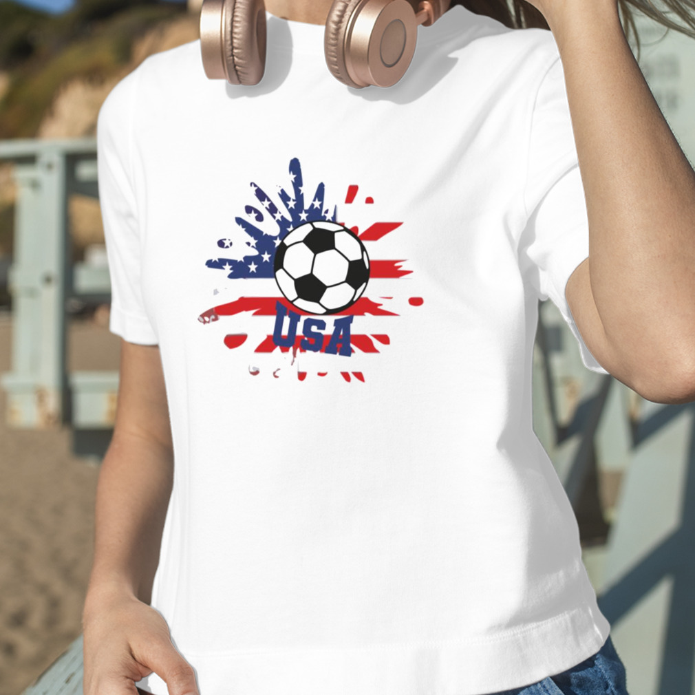 National America Flag Usa American Football Fan Soccer Team World Cup shirt