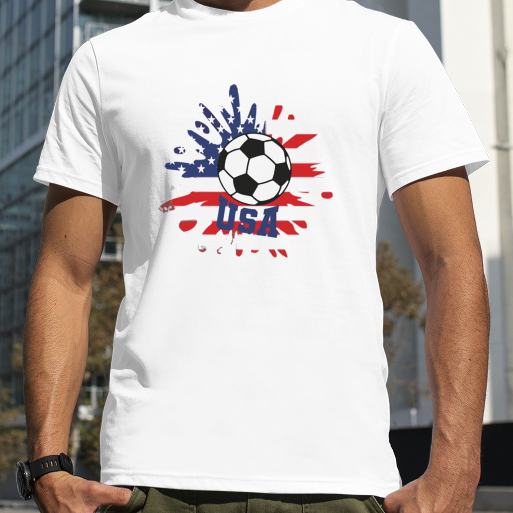 National America Flag Usa American Football Fan Soccer Team World Cup shirt