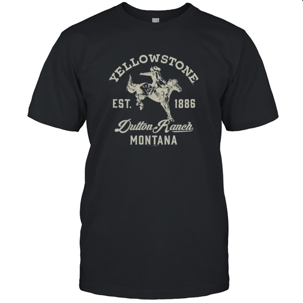 Yellowstone Dutton Ranch Montana est 1886 shirt