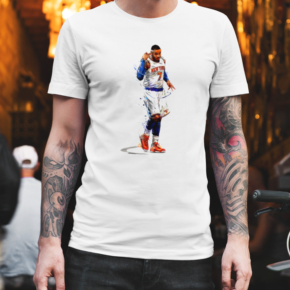 Art Basketball Legend Carmelo Anthony shirt