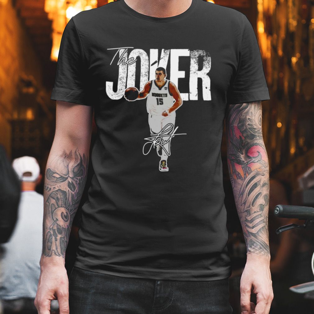 Basketball Denver Signature Nikola Jokic The Joker Vintage shirt