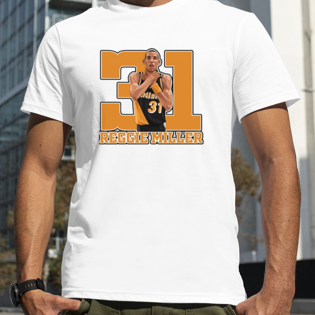 Basketball Indiana Reggie Miller Choke shirt