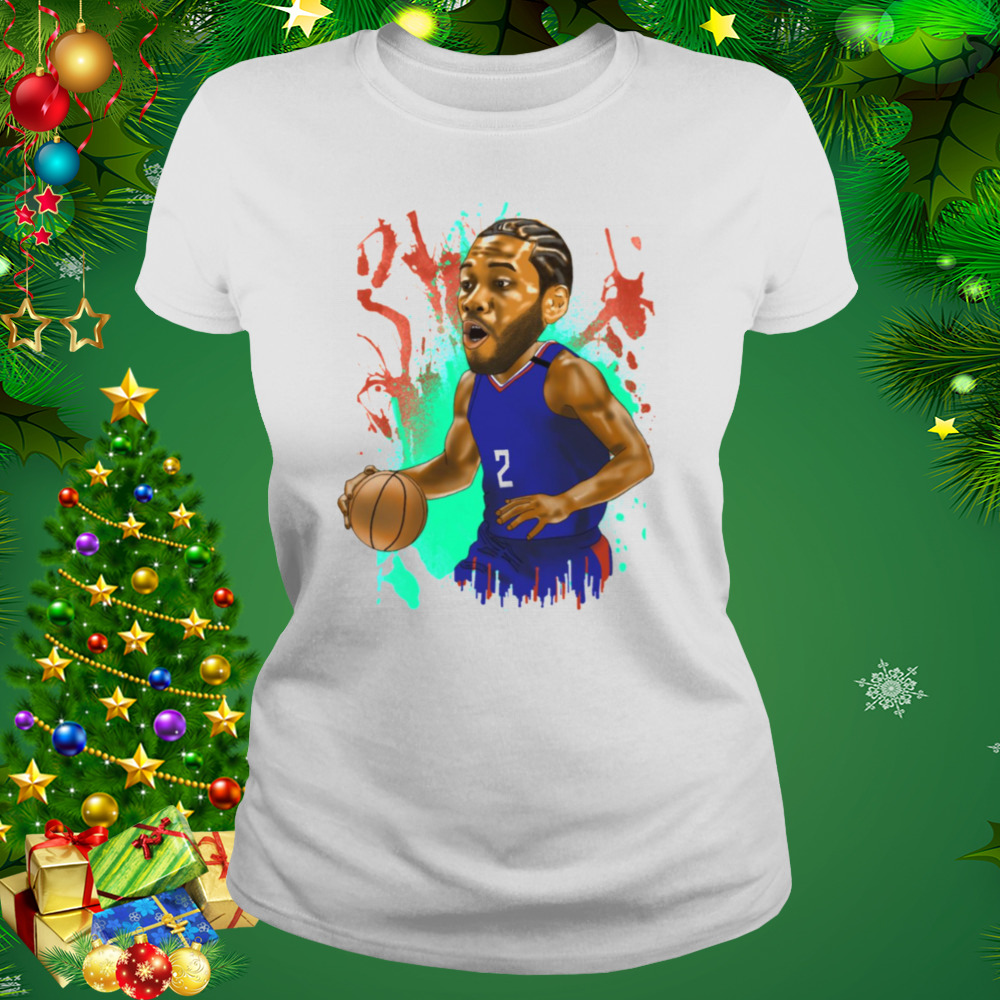 Basketball Player Chibi Fanart Kawhi Leonard shirt 2 Women's shirt