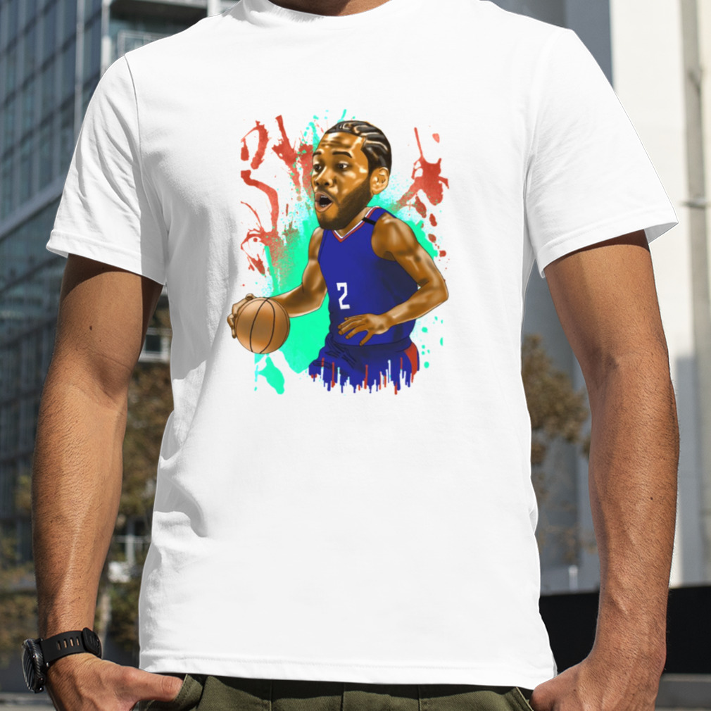 Basketball Player Chibi Fanart Kawhi Leonard shirt