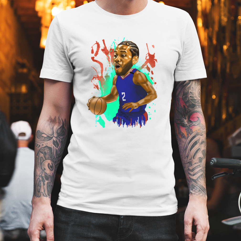 Basketball Player Chibi Fanart Kawhi Leonard shirt