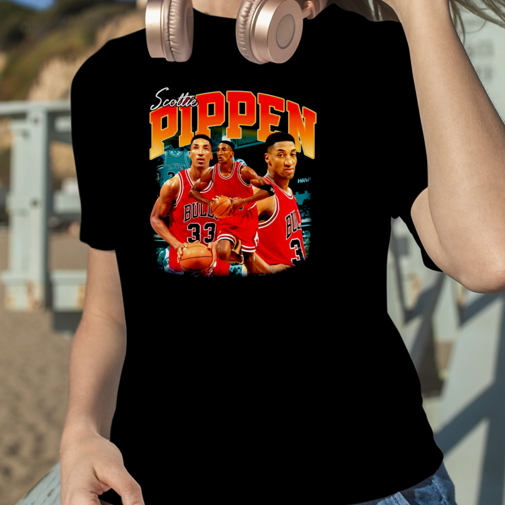 Basketball Vintage Retro 80s Scottie Pippen shirt - teejeep