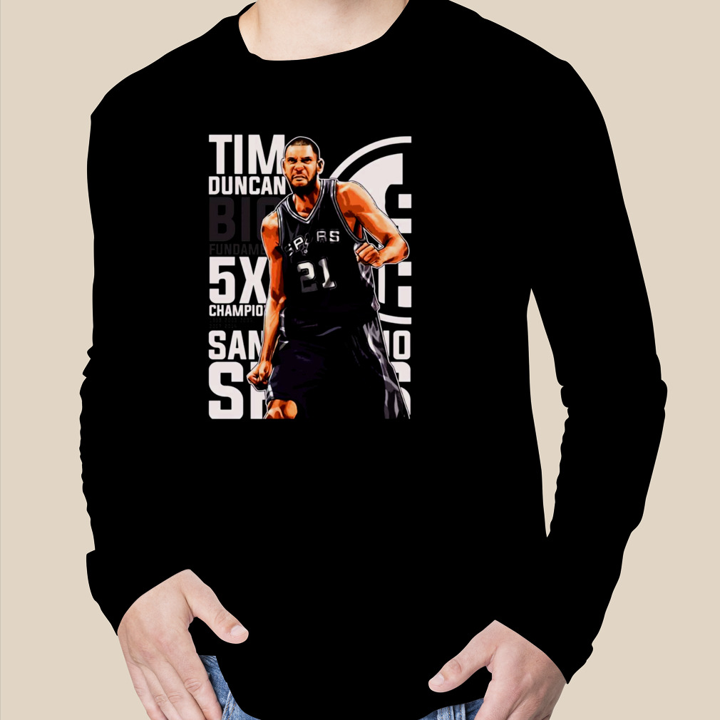 tim duncan long sleeve shirt