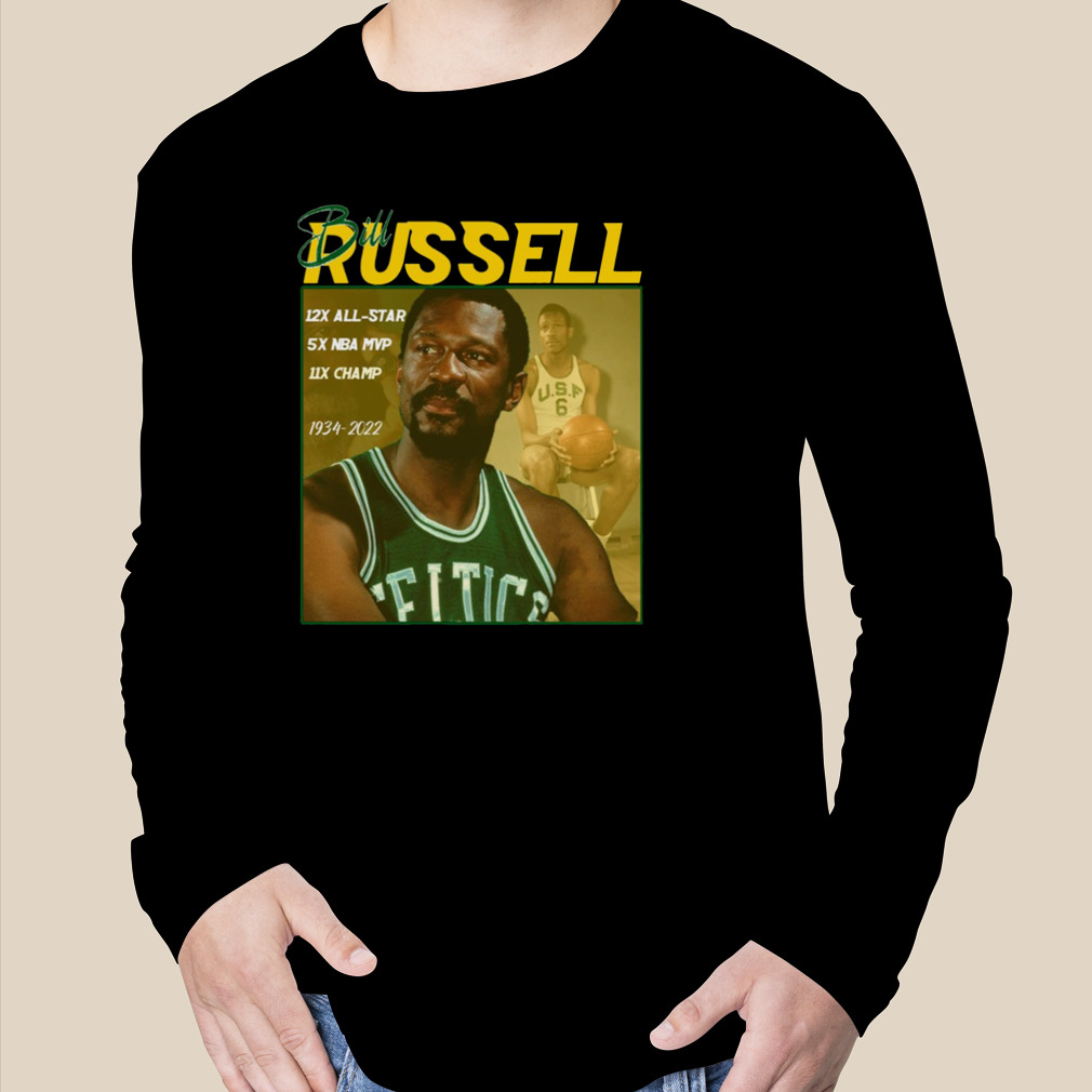 Bill Russell 1934 2022 Basketball 90s Star shirt - Kingteeshop