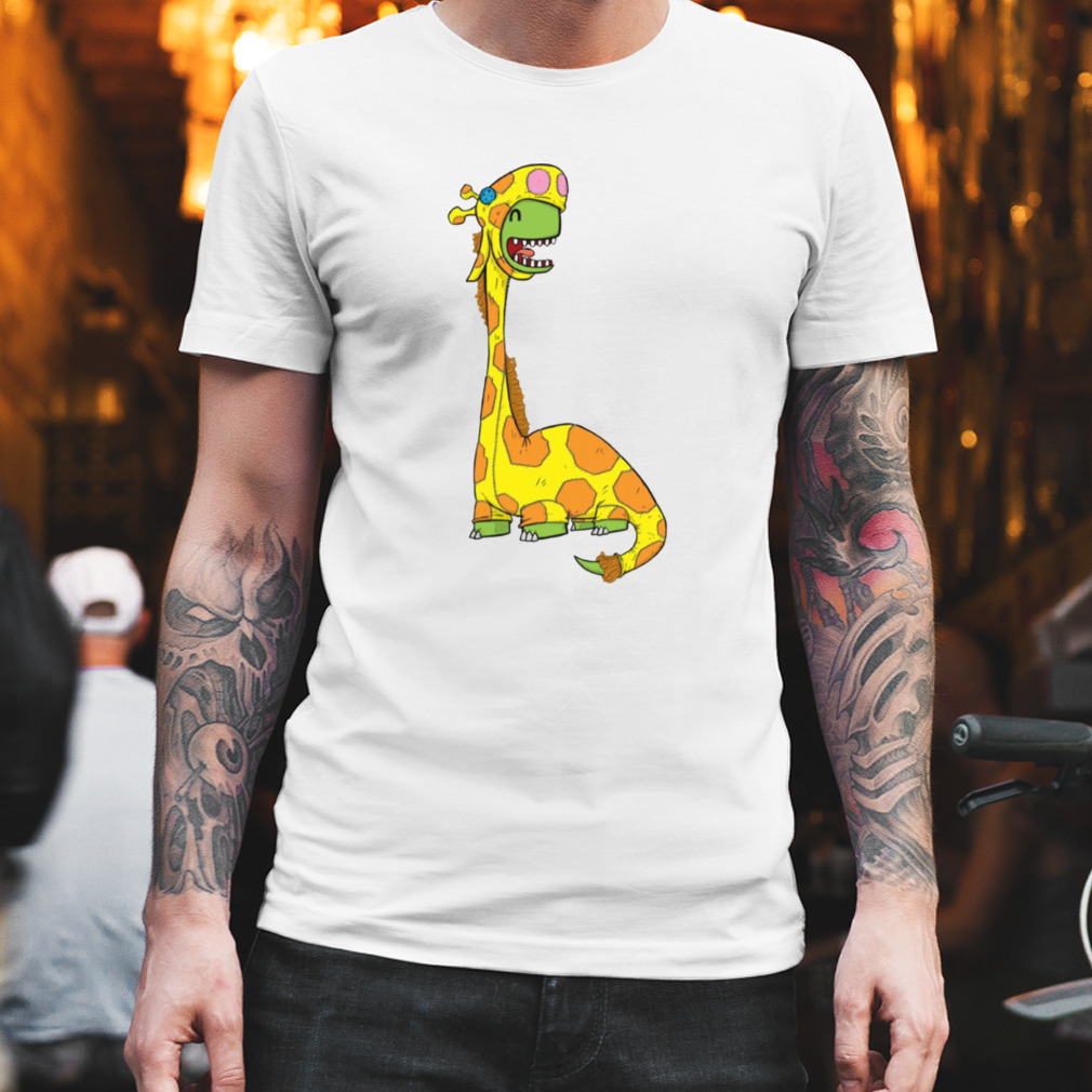 Bronto Raffe Giraffe Dinosaur Cosplay Giraffe shirt