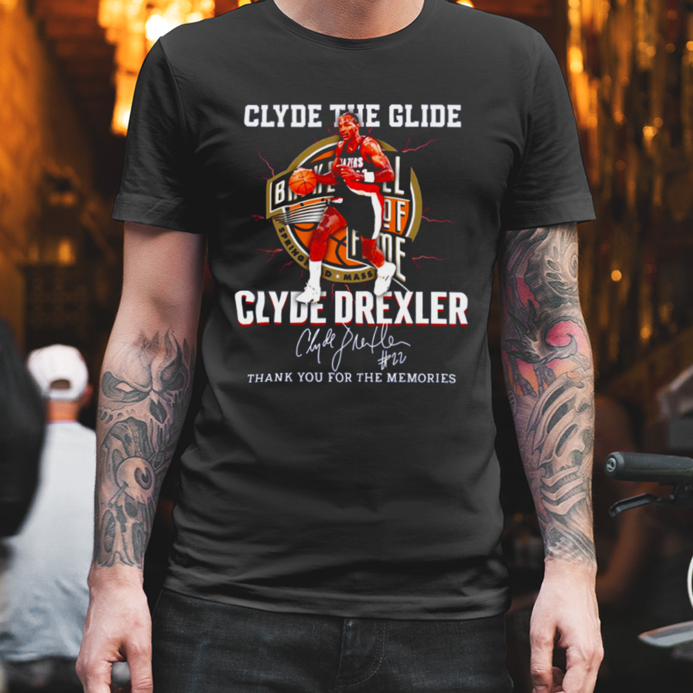 Clyde Drexler The Glide Basketball Vintage Retro shirt