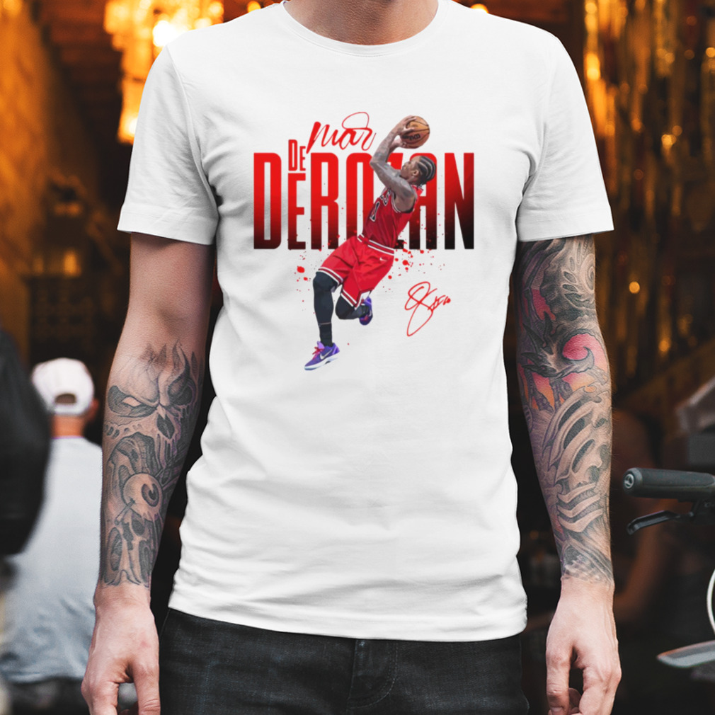 DeMar DeRozan signature cartoon shirt, hoodie, sweater and long sleeve