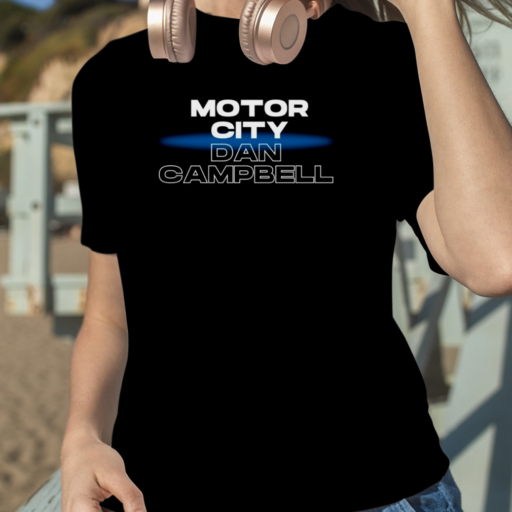 Detroit Lions MCDC T-shirt Motor City Shirt Dan Campbell 