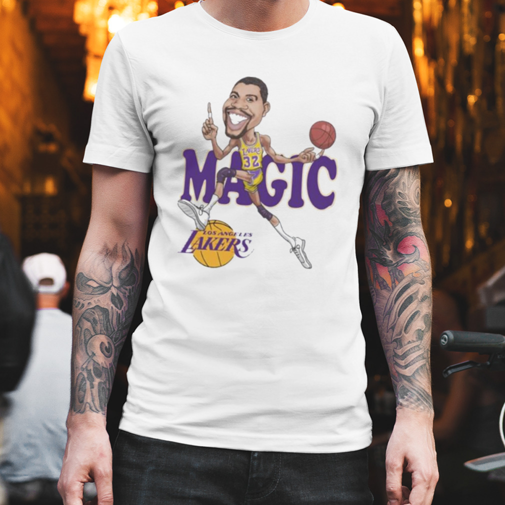 Meme Magic Johnson Los Angeles Laker Basketball Shirt