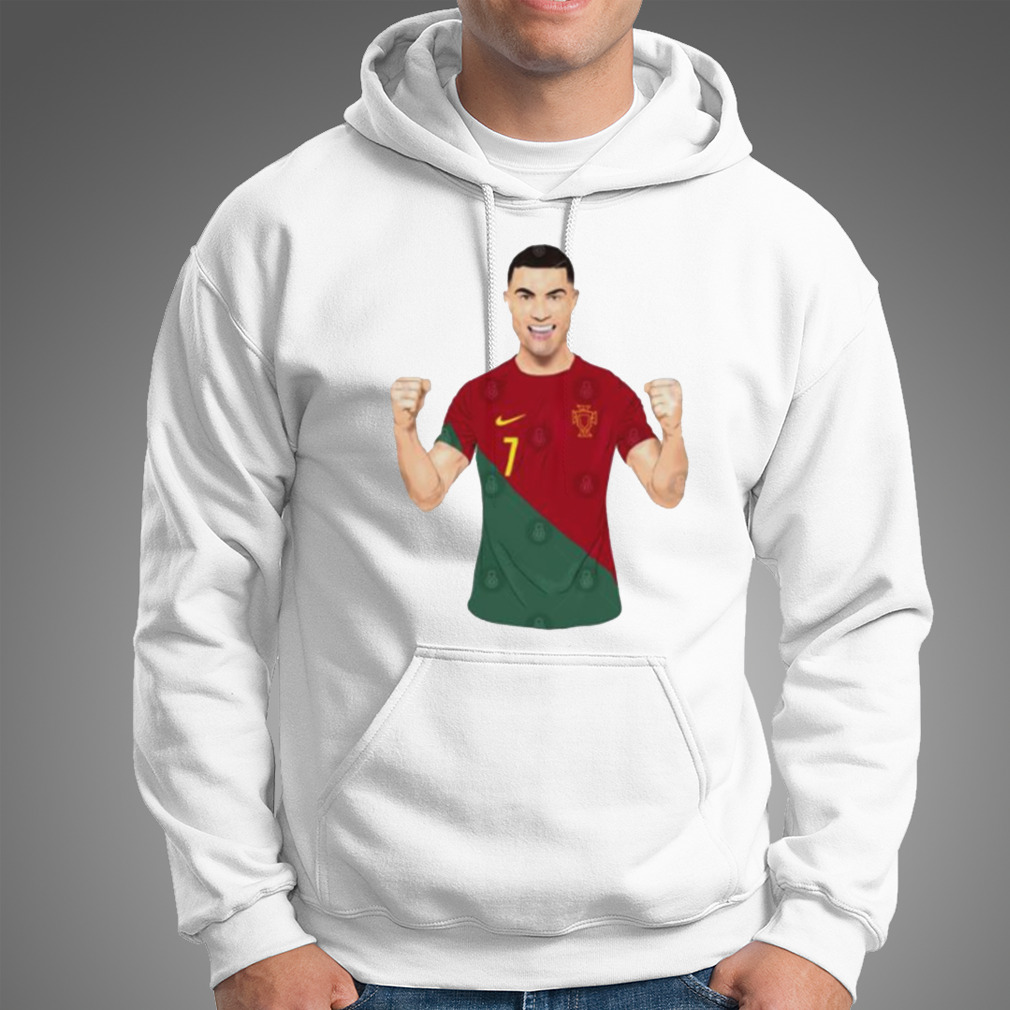 Original cristiano Ronaldo Portugal World Cup 2022 shirt - Kingteeshop