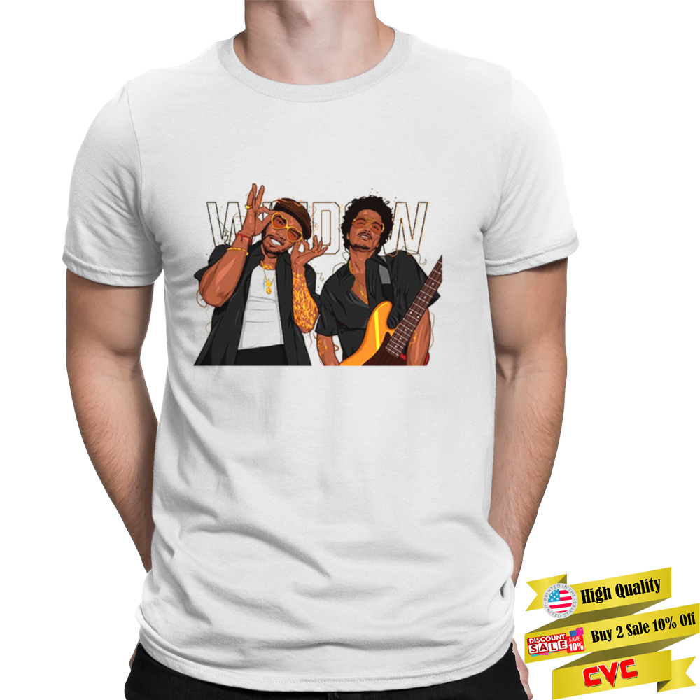 Silk Sonic Cover Art Bruno Mars And Anderson.Paak shirt