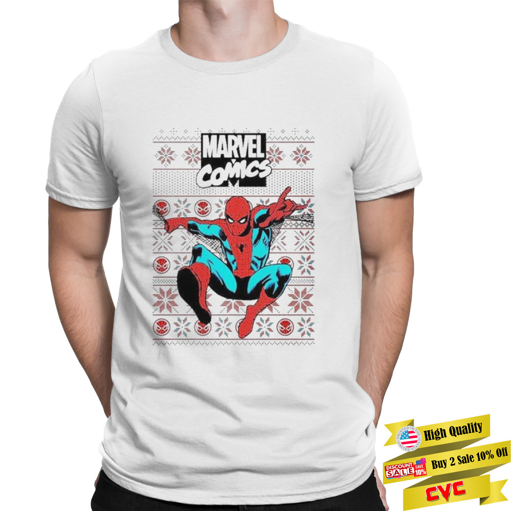 Spider man marvel comics 2022 ugly Christmas sweater
