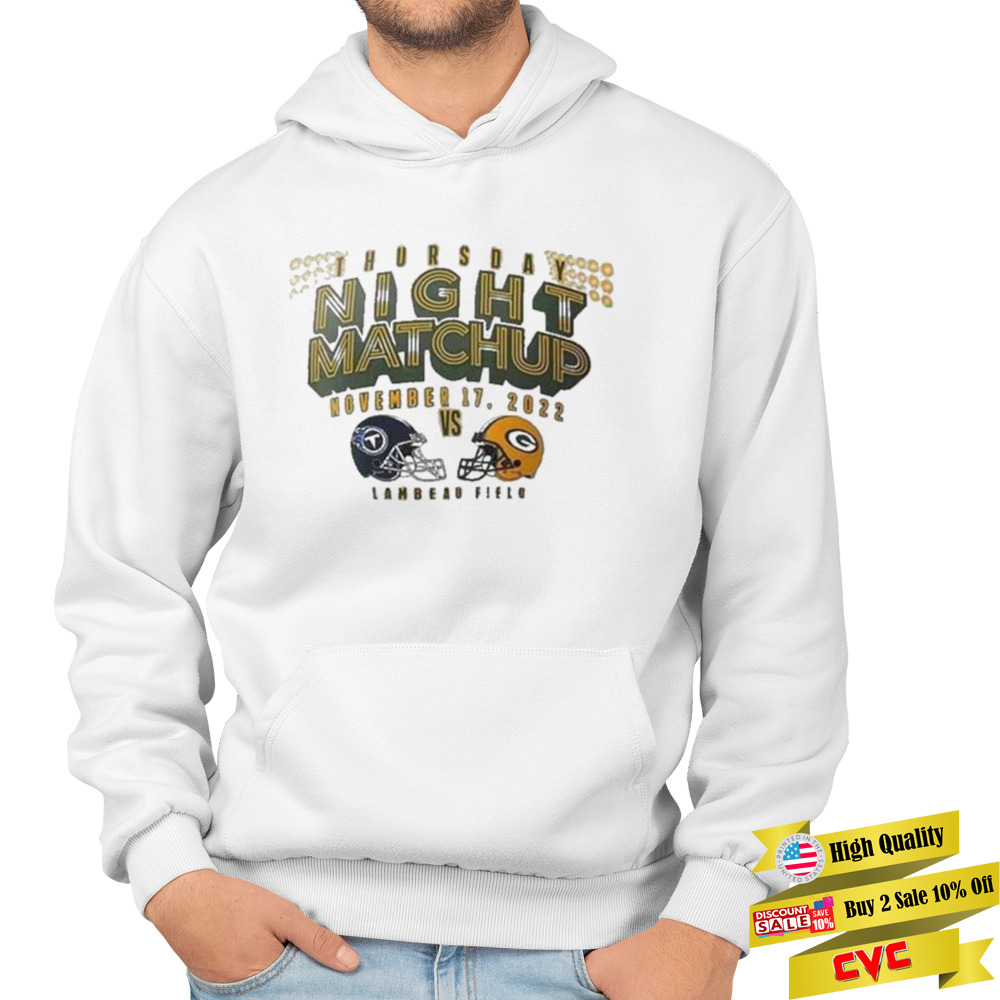 Tennessee Titans 27 17 Green Bay Packers NFL 2022 gameday matchup final  score shirt, hoodie, sweater, long sleeve and tank top