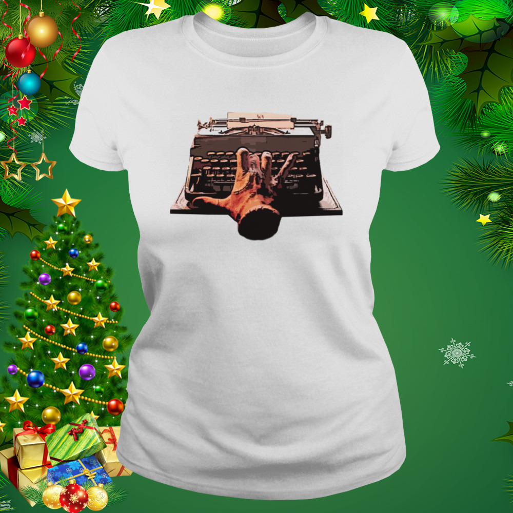 Typewriter The Thing Wednesday Netflix shirt 2 Women's shirt