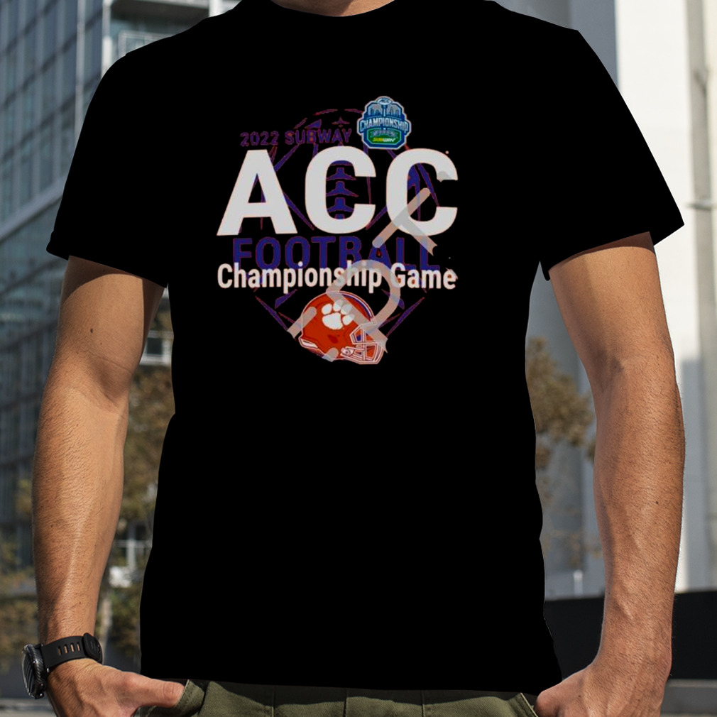 Clemson Tigers 2022 Subway ACC Football Championship Game Shirt
