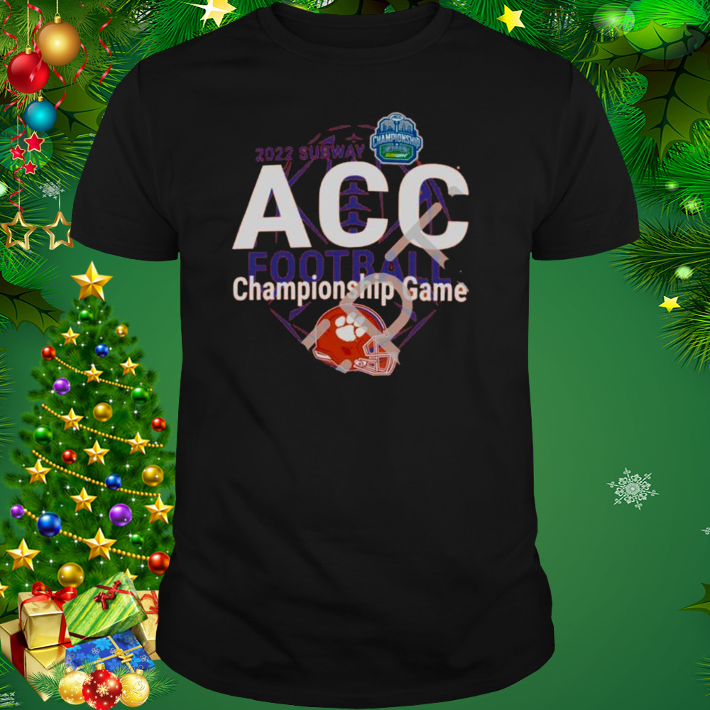 Clemson Tigers 2022 Subway ACC Football Championship Game Shirt