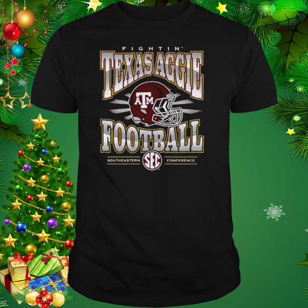 Fightin’ Texas A&M SEC Football Helmet Southeastern Conference Shirt